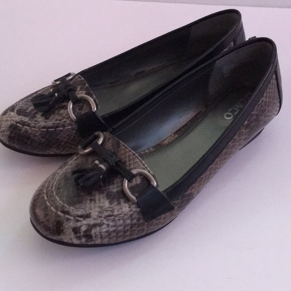 Liz & Co Women’s Reptile Print Slip On Shoes